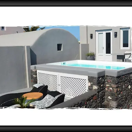 וילה Luxury Santorini Elysian Tessera Private Pool 1 Bedroom Foinikiá
