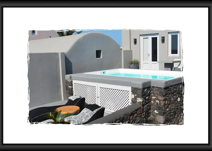 וילה Luxury Santorini Elysian Tessera Private Pool 1 Bedroom Foinikiá